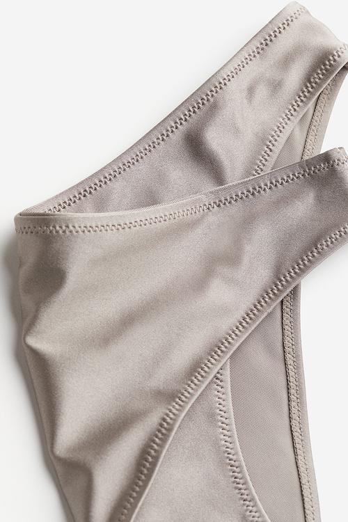 Bikini bottoms - grey & beige