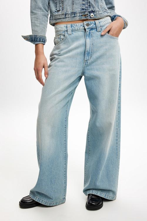 Super Baggy Jean - Sunfaded Blue