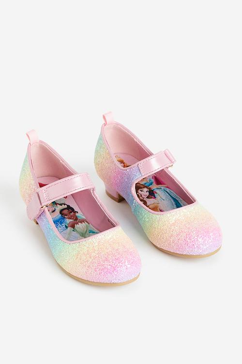Glittery dressing-up shoes - pink