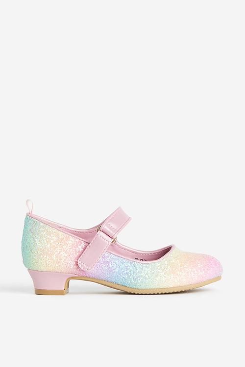 Glittery dressing-up shoes - pink
