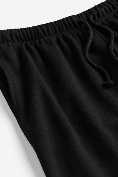 Wide joggers - black