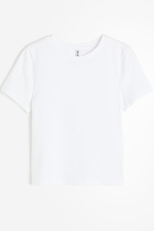 Fitted t-shirt - white