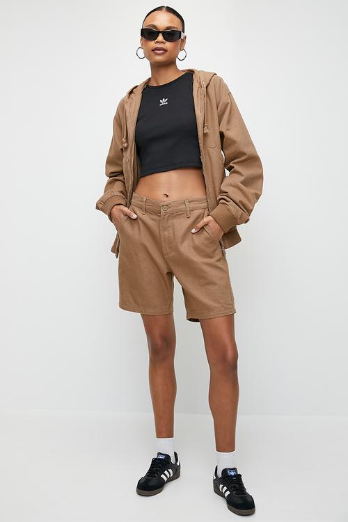 Mink Regular Fit Bermuda Shorts - Mink