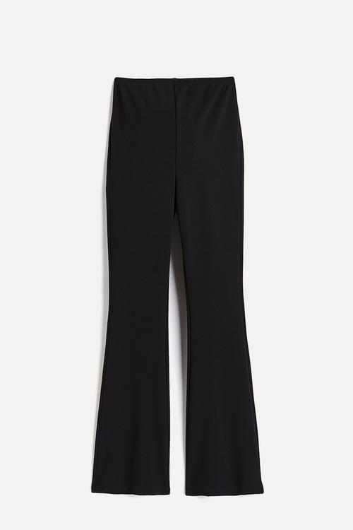 Mama flared leggings - black