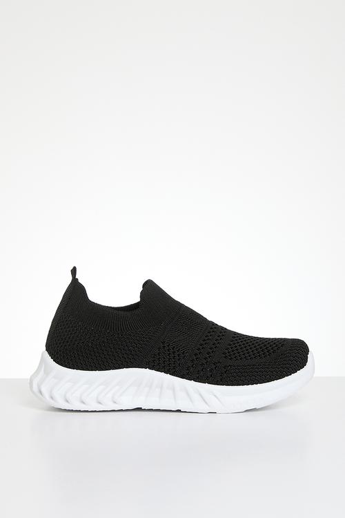 Slip on sneakers - black