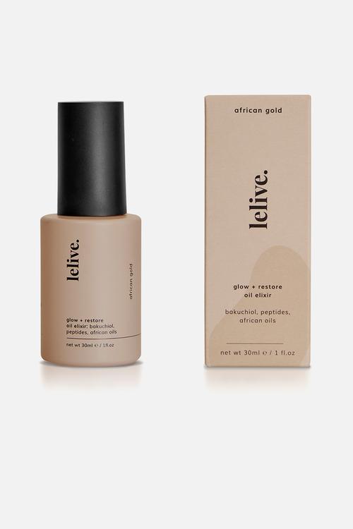 african gold - glow + restore oil elixir