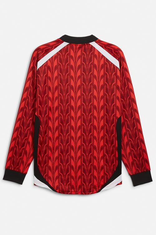 Football jersey Long sleeve - Intense Red