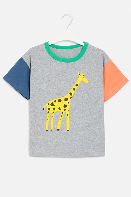 Colour block tee - multi