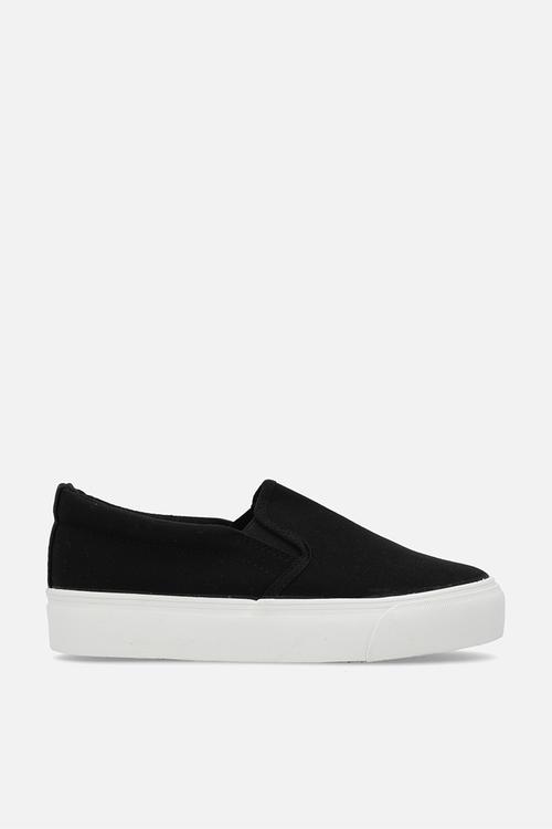 Slip on sneakers - black