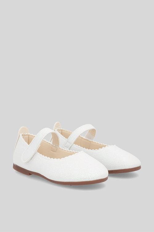 Flat pumps - white