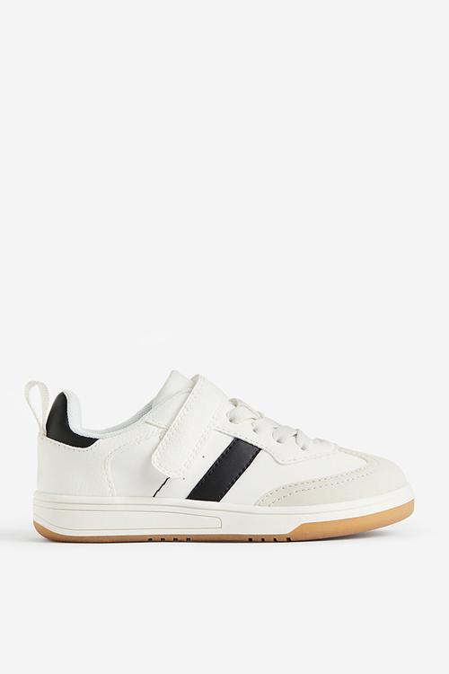 Trainers - white & beige 