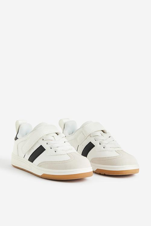 Trainers - white & beige 
