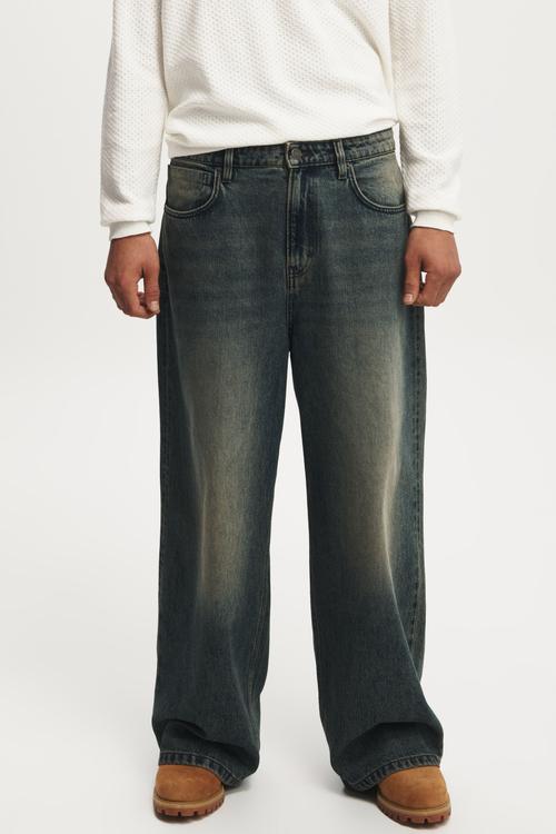 Super Baggy Jean - Y2K Washed Blue