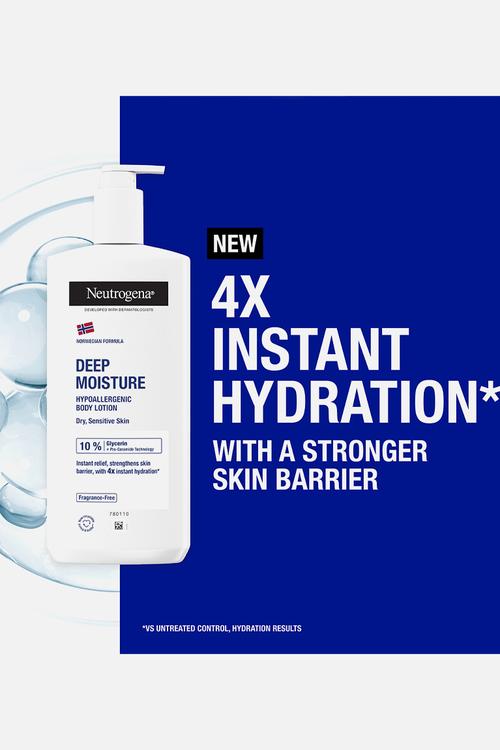 Deep Moisture Hypoallergenic Body Lotion