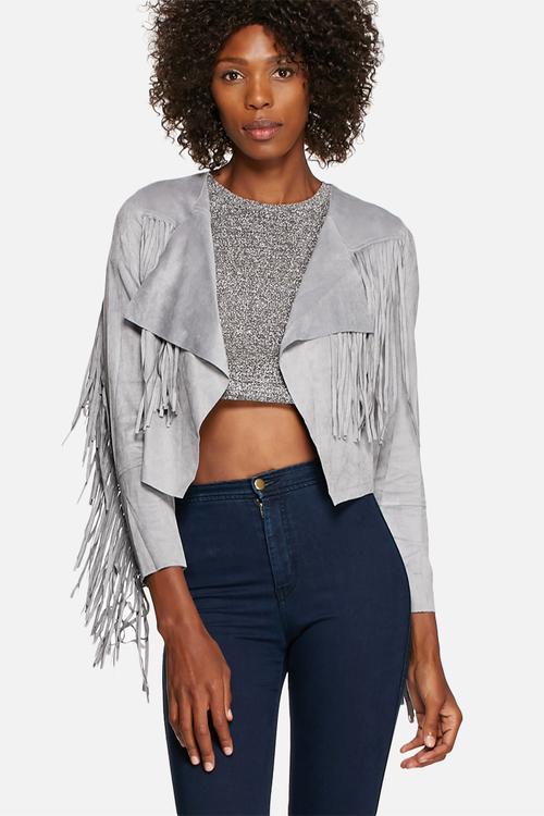 Fringe Crop Jacket