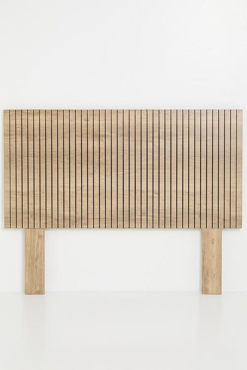 Soho ribbed headboard - natural