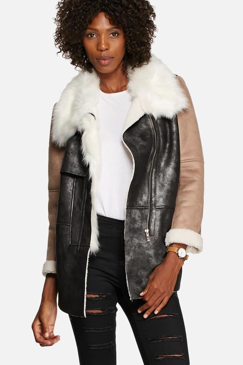 Multi-Textured Overcoat