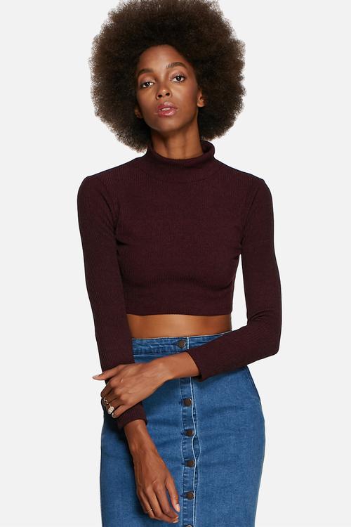 Long Sleeve Crop Top