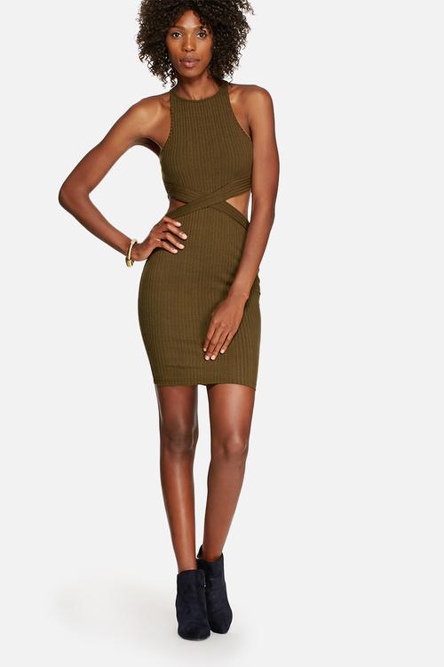 Side Cut-Out Dress