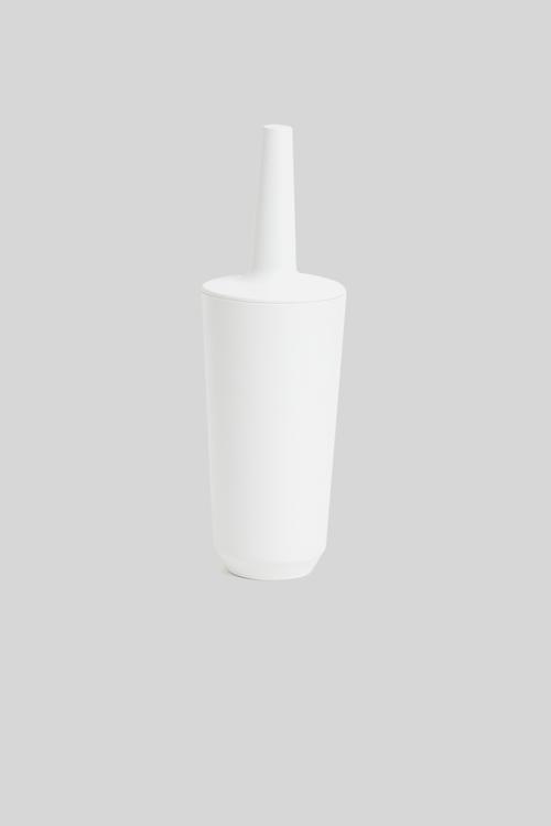 Step corsa toilet brush - white