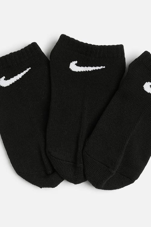 Nhn nike basic no show 3 pack - black