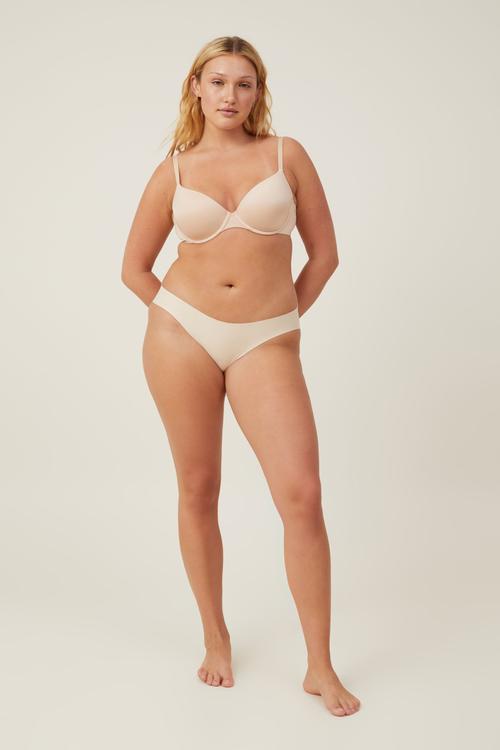 Party Pants Seamless Bikini Brief-Frappe