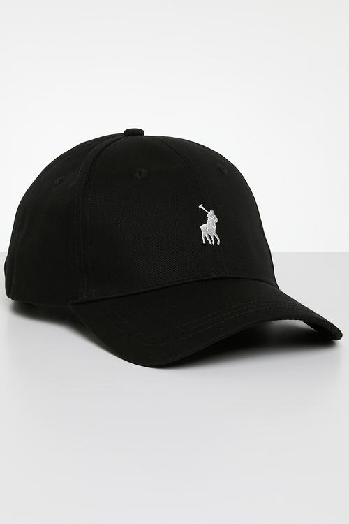 6 Panel classic peak - black