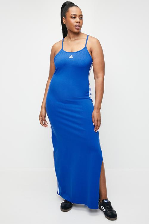 Plus 3S Dress Maxi W - Blue