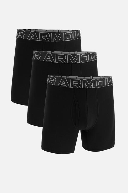 M UA Perf Cotton 6in Regular - Black