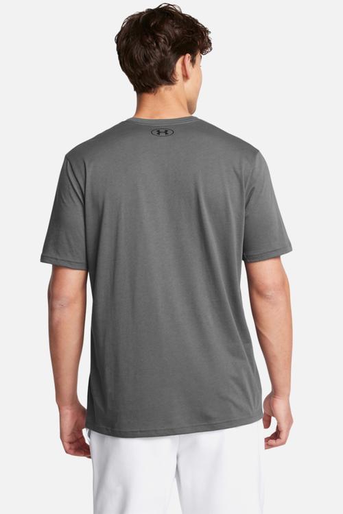 Ua m sportstyle lc short sleeve - castlerock & black
