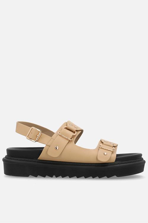 Jagger flatform sandal - dark brown