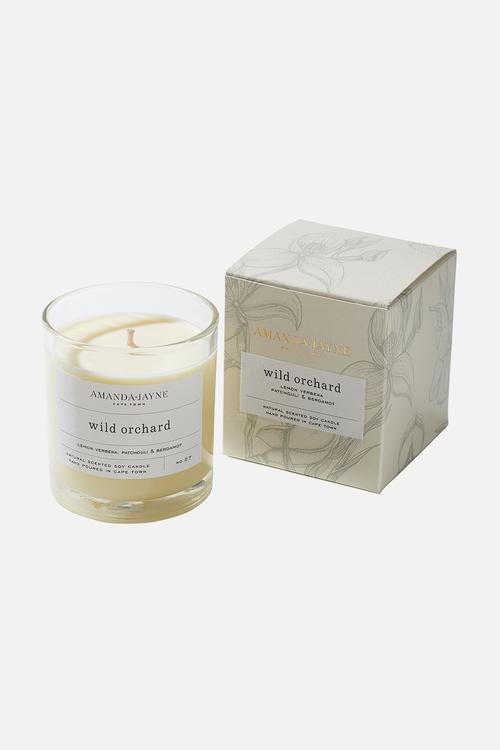 Glass collection candle - wild orchard