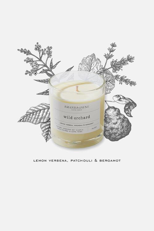 Glass collection candle - wild orchard