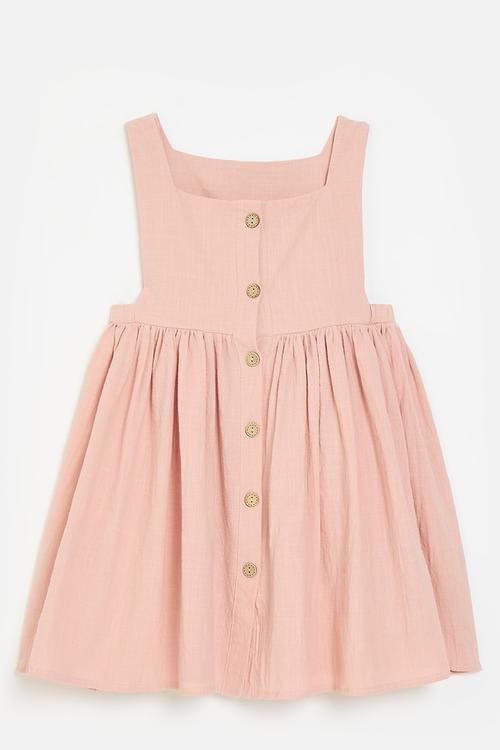 Button down dress - pink
