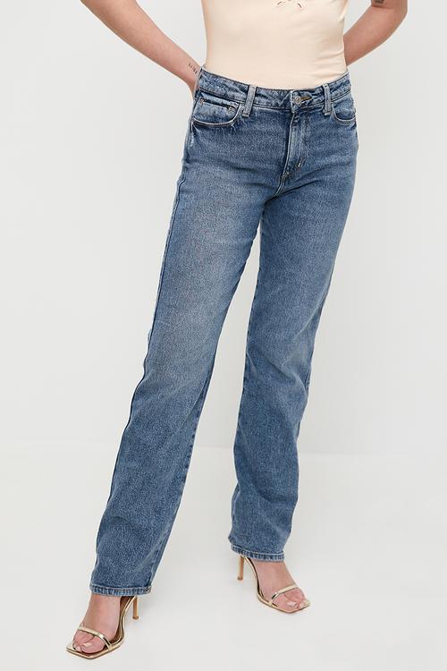 1981 High Rise Straight  - Mid Wash