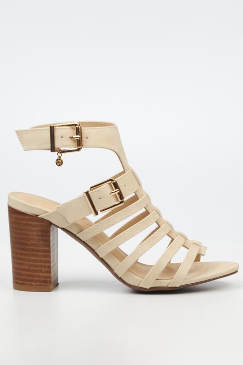 Hazel 1 block heel - beige