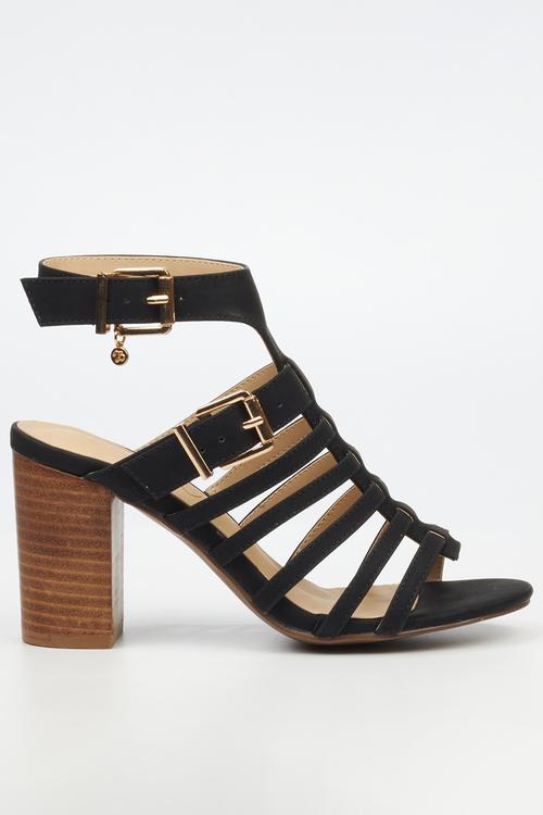 Hazel 1 block heel - black