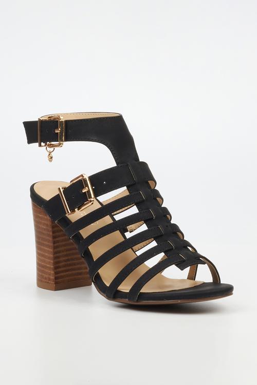 Hazel 1 block heel - black