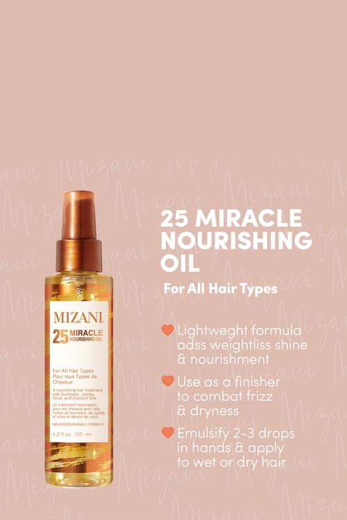 25 Miracle Nourishing Hair Oil A multitasking hair oil -125ml