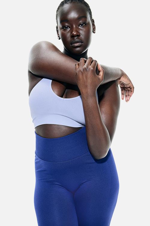 Drymove™ medium support sports bra - dusty purple