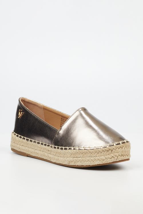 Ivory 15 espadrille - pewter