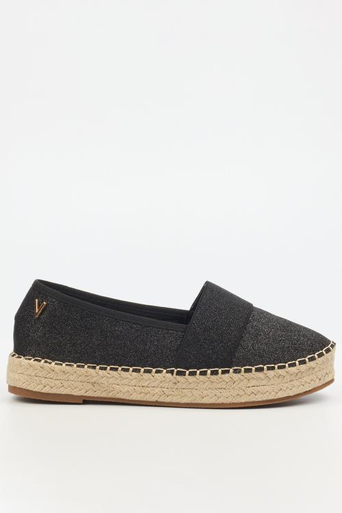 Ivory 16 espadrille - black
