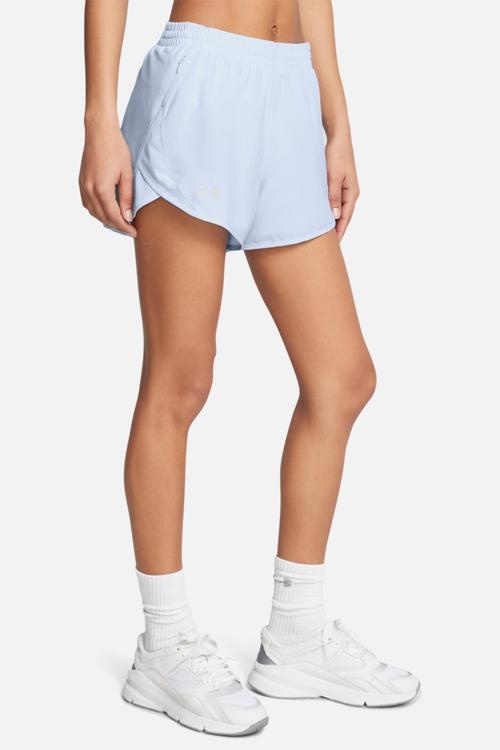 Ua Fly By 3'' Shorts - Nimbus Blue / Nimbus Blue / Reflective