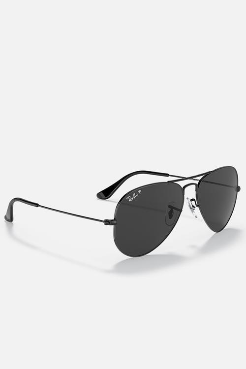 Aviator large metal 58mm - black