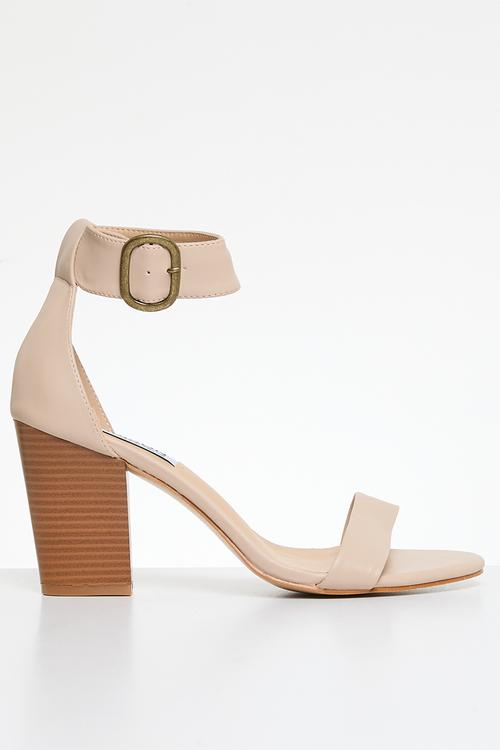 Allan 3 block heel - neutral