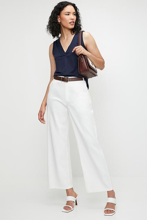 V- Neck Vest - Navy