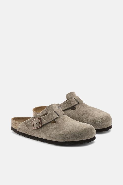 Boston suede narrow - taupe