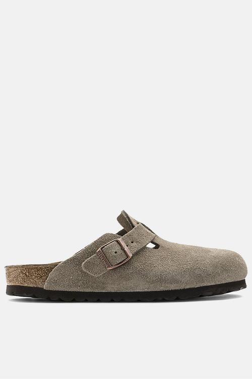 Boston suede narrow - taupe