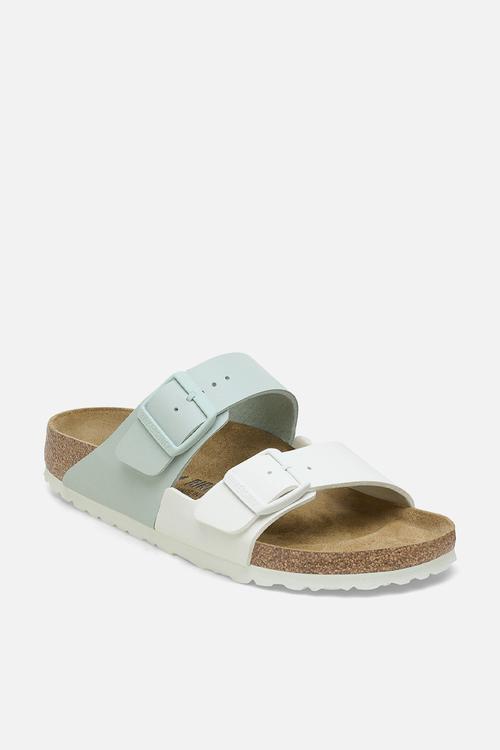 Arizona split narrow - white & surf green