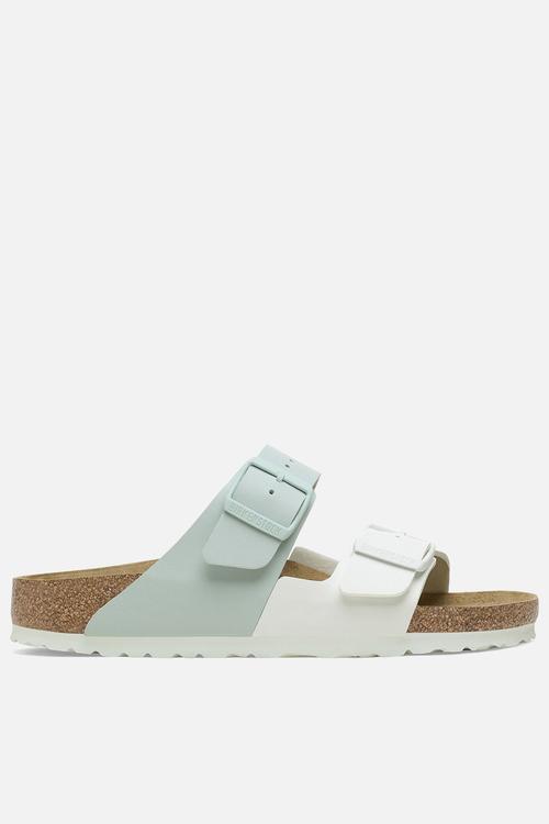 Arizona split narrow - white & surf green